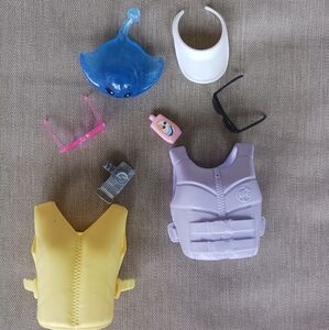 *6/$15 sale* Barbie Doll Boat Beach Pool Swim Accessories
